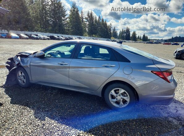 KMHLL4AG1MU213167 2021 HYUNDAI ELANTRA Серый Задняя левая четверть