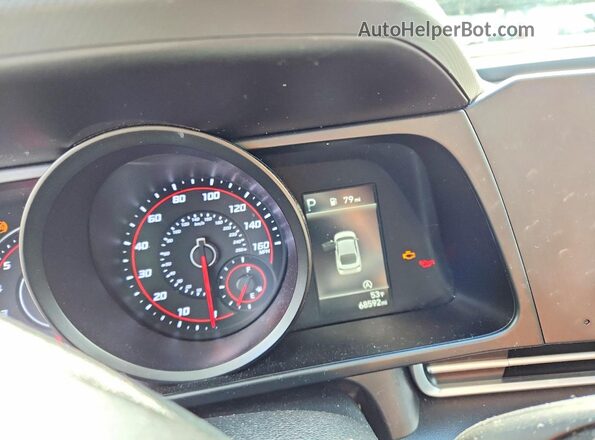 KMHLL4AG1MU213167 2021 HYUNDAI ELANTRA Серый Вид щитка приборов