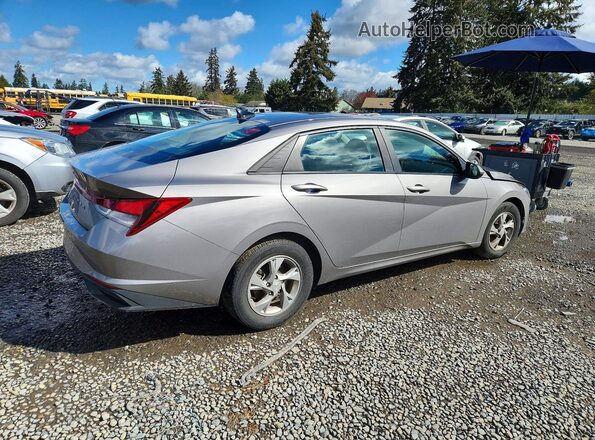 KMHLL4AG1MU213167 2021 HYUNDAI ELANTRA Серый Задняя правая четверть