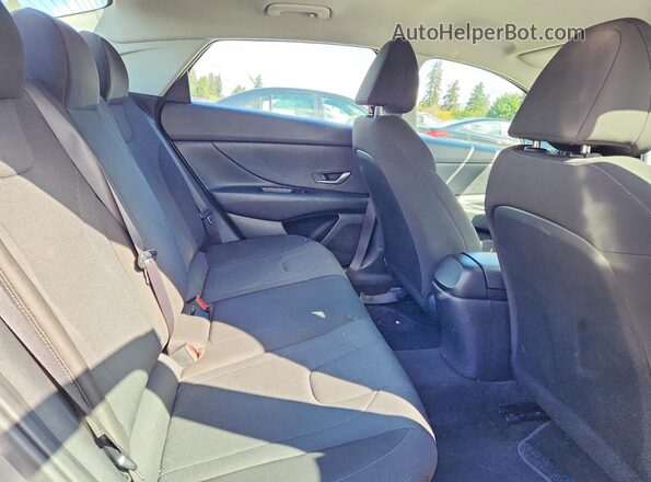 KMHLL4AG1MU213167 2021 HYUNDAI ELANTRA Серый Вид задних сидений