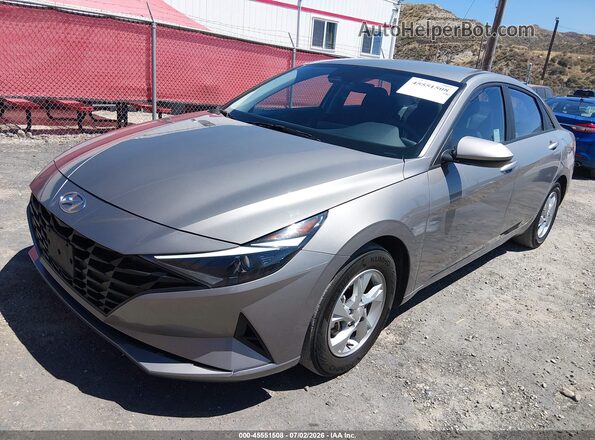 KMHLL4AG1PU541743 2023 HYUNDAI ELANTRA Gray Передня ліва чверть