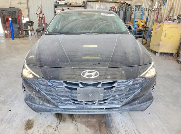 KMHLL4AG1PU542407 2023 HYUNDAI ELANTRA Black წინა ხედი