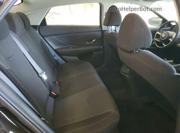 KMHLL4AG1PU542407 2023 HYUNDAI ELANTRA Black უკანა სავარძლების ხედი