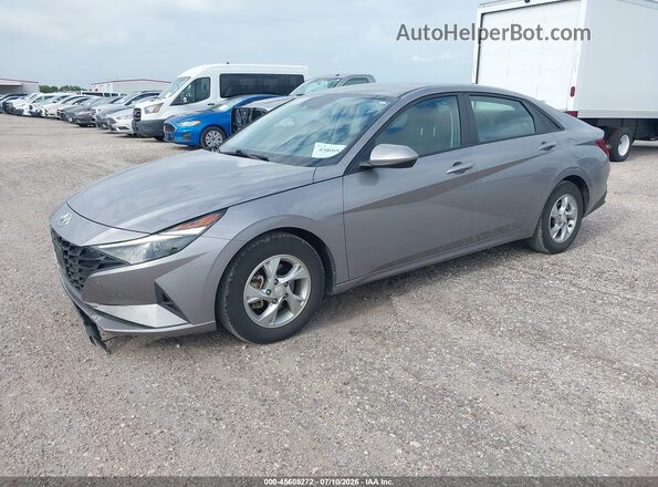 KMHLL4AG1PU544285 2023 HYUNDAI ELANTRA Серый Передняя левая четверть