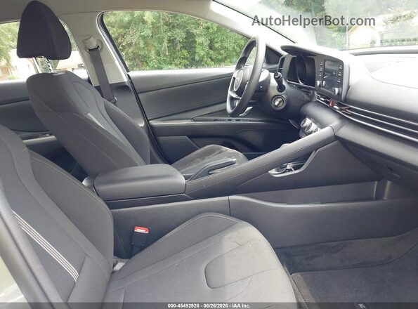 KMHLL4AG1PU544464 2023 HYUNDAI ELANTRA Gray Widok wnętrza z przodu