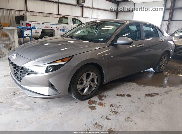 KMHLL4AG1PU550104 2023 HYUNDAI ELANTRA Silver Առջևի ձախ երեք քառորդ տեսարան
