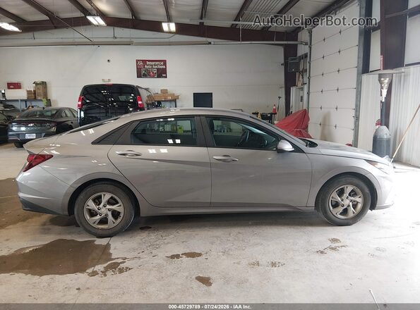KMHLL4AG1PU550104 2023 HYUNDAI ELANTRA Silver Սալոնի հետևի տեսք