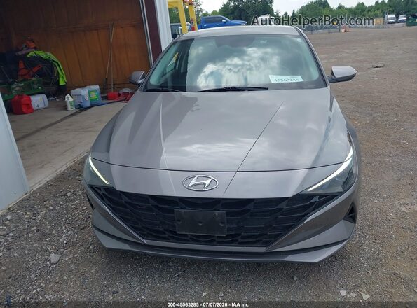 KMHLL4AG1PU550913 2023 HYUNDAI ELANTRA Gray წინა ხედი