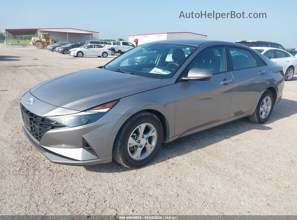 KMHLL4AG1PU555240 2023 HYUNDAI ELANTRA Silver Առջևի ձախ երեք քառորդ տեսարան