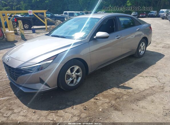 KMHLL4AG1PU556923 2023 HYUNDAI ELANTRA Серый Передняя левая четверть