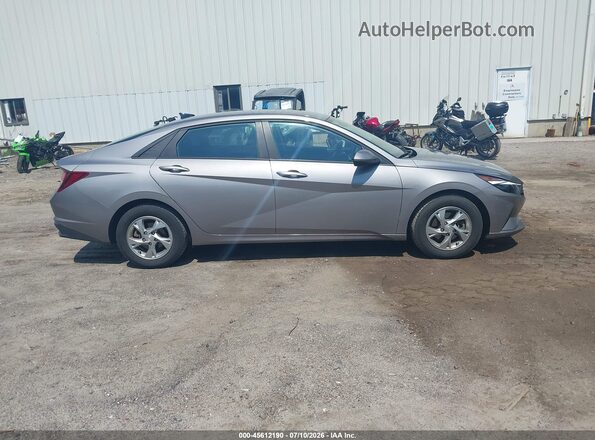 KMHLL4AG1PU556923 2023 HYUNDAI ELANTRA Серый Вид задней части салона