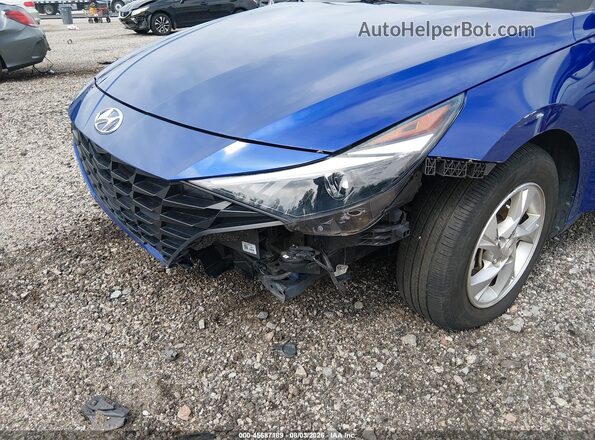 KMHLL4AG2PU388290 2023 HYUNDAI ELANTRA Синий Вид спереди