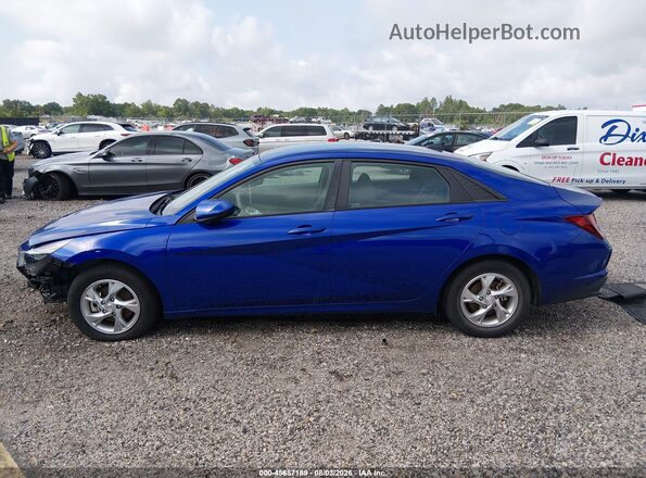 KMHLL4AG2PU388290 2023 HYUNDAI ELANTRA Синий Панорамный вид салона 360°