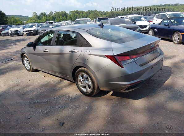 KMHLL4AG2PU533408 2023 HYUNDAI ELANTRA Серебряный Задняя левая четверть