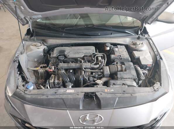KMHLL4AG2PU547597 2023 HYUNDAI ELANTRA Gray Widok z tyłu