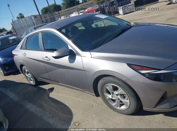 KMHLL4AG2PU575576 2023 HYUNDAI ELANTRA Gray Rear interior view