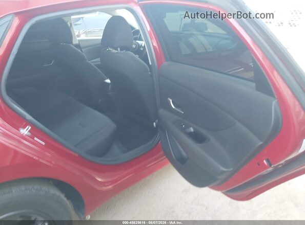 KMHLL4AG3MU198106 2021 HYUNDAI ELANTRA Red VIN კოდის სტიკერის ხედი