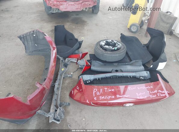 KMHLL4AG3MU198106 2021 HYUNDAI ELANTRA Red ხელსაწყოთა პანელის ხედი