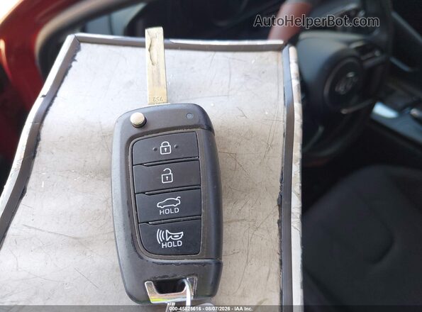 KMHLL4AG3MU198106 2021 HYUNDAI ELANTRA Red წინა პანელის ხედი