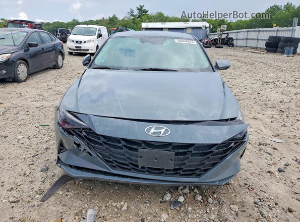 KMHLL4AG4PU384872 2023 HYUNDAI ELANTRA Серый Вид спереди