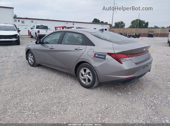 KMHLL4AG4PU543499 2023 HYUNDAI ELANTRA Серый Задняя левая четверть