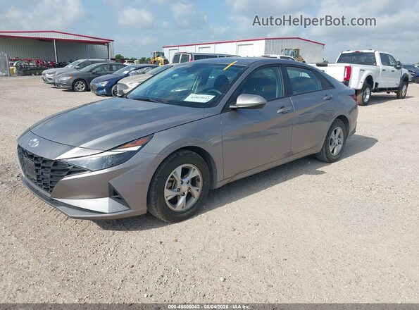 KMHLL4AG4PU547598 2023 HYUNDAI ELANTRA Silver წინა მარცხენა ხედი სამი მეოთხედიდან