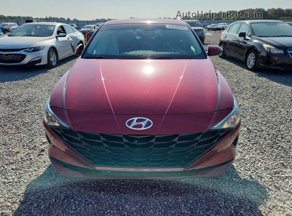 KMHLL4AG4PU571271 2023 HYUNDAI ELANTRA Red Вид спереду