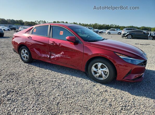 KMHLL4AG4PU571271 2023 HYUNDAI ELANTRA Red Передня права чверть