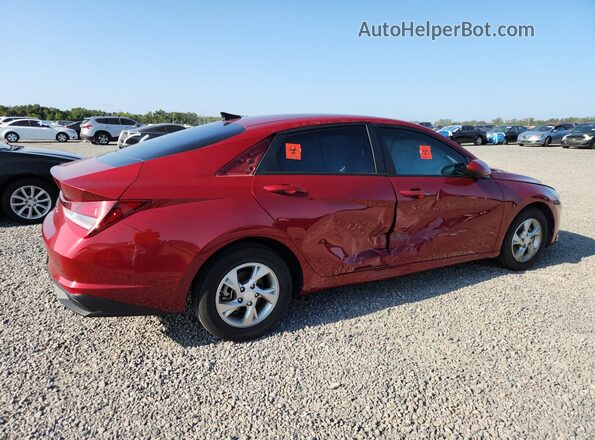 KMHLL4AG4PU571271 2023 HYUNDAI ELANTRA Red Задня права чверть