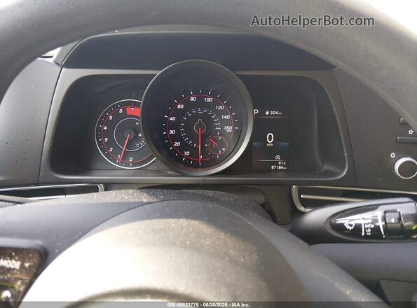 KMHLL4AG4PU583582 2023 HYUNDAI ELANTRA Gray Вид задніх сидінь
