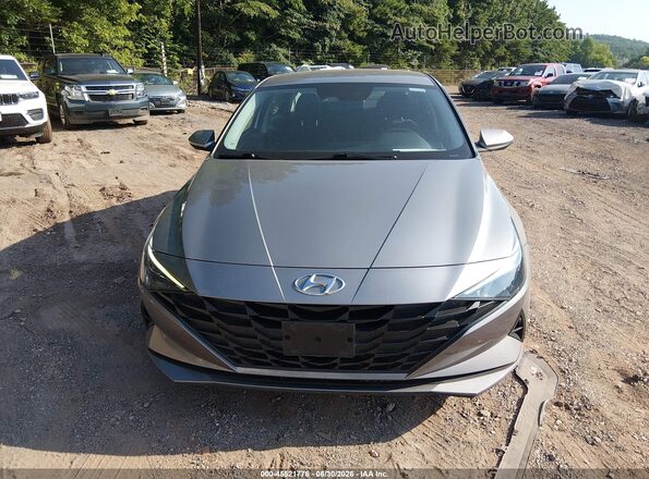 KMHLL4AG4PU583582 2023 HYUNDAI ELANTRA Gray Вид щитка приладів