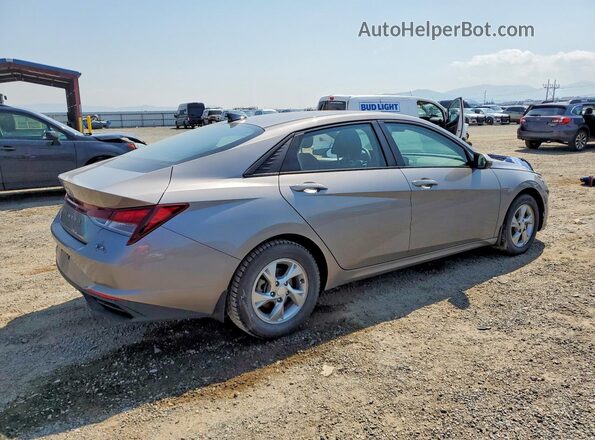 KMHLL4AG5MU213169 2021 HYUNDAI ELANTRA Silver Задня права чверть