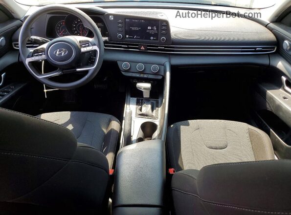 KMHLL4AG5MU213169 2021 HYUNDAI ELANTRA Silver Вид панелі приладів