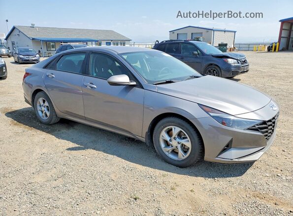 KMHLL4AG5MU213169 2021 HYUNDAI ELANTRA Silver Передня права чверть