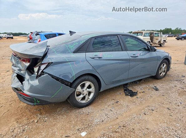 KMHLL4AG5NU255455 2022 HYUNDAI ELANTRA Gray Հետևի աջ