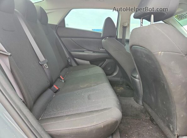 KMHLL4AG5NU255455 2022 HYUNDAI ELANTRA Gray Հետևի նստատեղերի տեսք