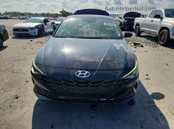 KMHLL4AG5NU359458 2022 HYUNDAI ELANTRA Black Vista frontal