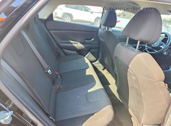 KMHLL4AG5NU359458 2022 HYUNDAI ELANTRA Black Vista de los asientos traseros