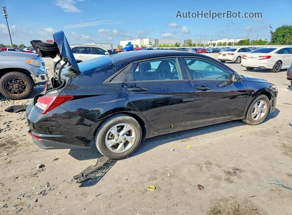 KMHLL4AG5NU359458 2022 HYUNDAI ELANTRA Black Trasero derecho
