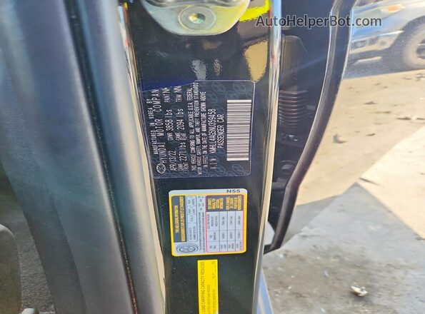 KMHLL4AG5NU359458 2022 HYUNDAI ELANTRA Black Vista de la etiqueta del VIN