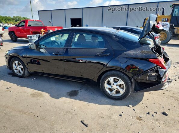 KMHLL4AG5NU359458 2022 HYUNDAI ELANTRA Black Trasero izquierdo