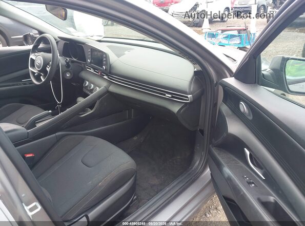 KMHLL4AG5NU364319 2022 HYUNDAI ELANTRA Серый Вид салона спереди