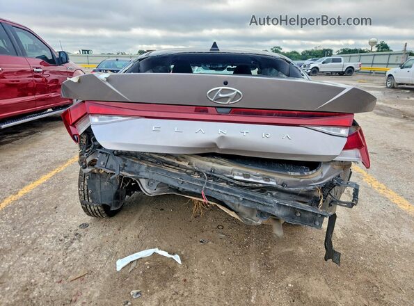 KMHLL4AG5PU540286 2023 HYUNDAI ELANTRA Silver უკანა ხედი