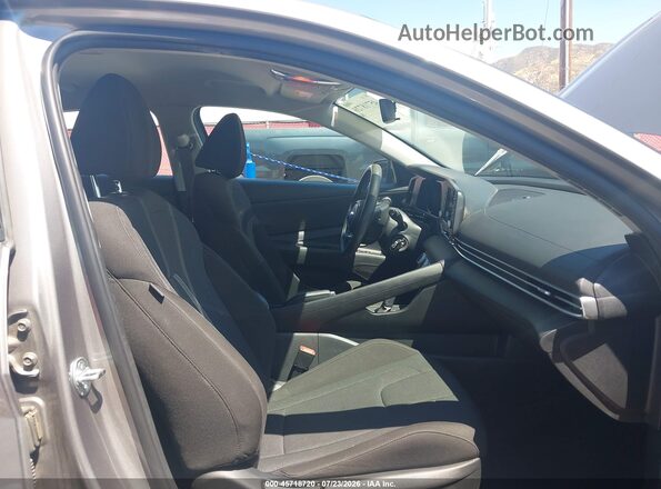 KMHLL4AG5PU579749 2023 HYUNDAI ELANTRA Gray Widok wnętrza z przodu