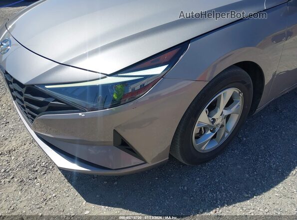KMHLL4AG5PU579749 2023 HYUNDAI ELANTRA Gray Widok z przodu