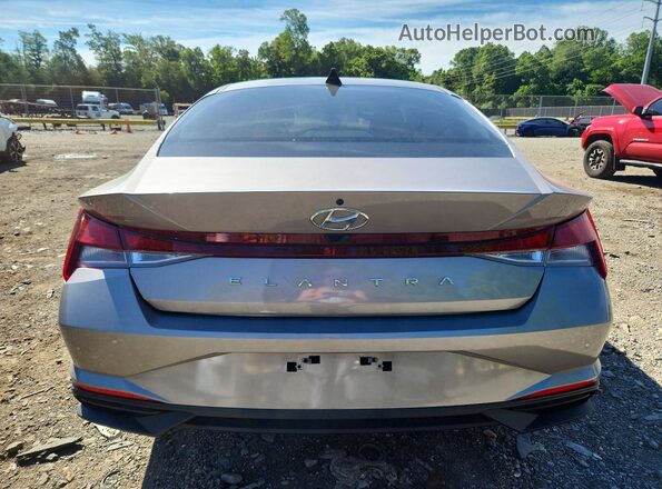 KMHLL4AG5PU580609 2023 HYUNDAI ELANTRA Silver Widok z tyłu