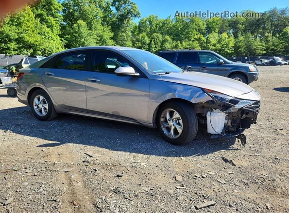 KMHLL4AG5PU580609 2023 HYUNDAI ELANTRA Silver Przód prawy