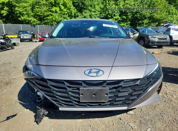 KMHLL4AG5PU580609 2023 HYUNDAI ELANTRA Silver Widok z przodu