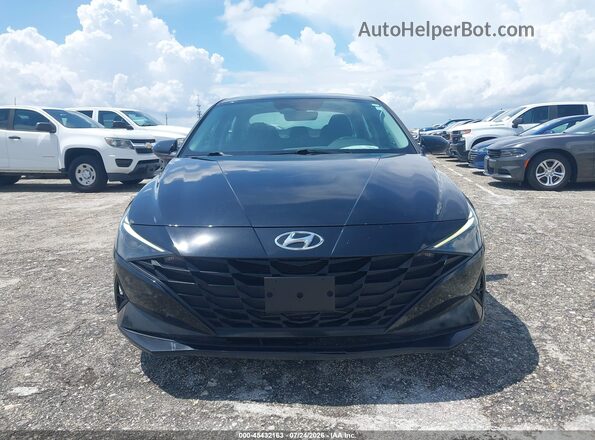 KMHLL4AG6PU531631 2023 HYUNDAI ELANTRA Black Դիմացի տեսք