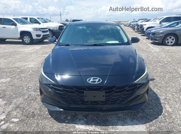 KMHLL4AG6PU531631 2023 HYUNDAI ELANTRA Black Սարքավորումների վահանակի տեսք